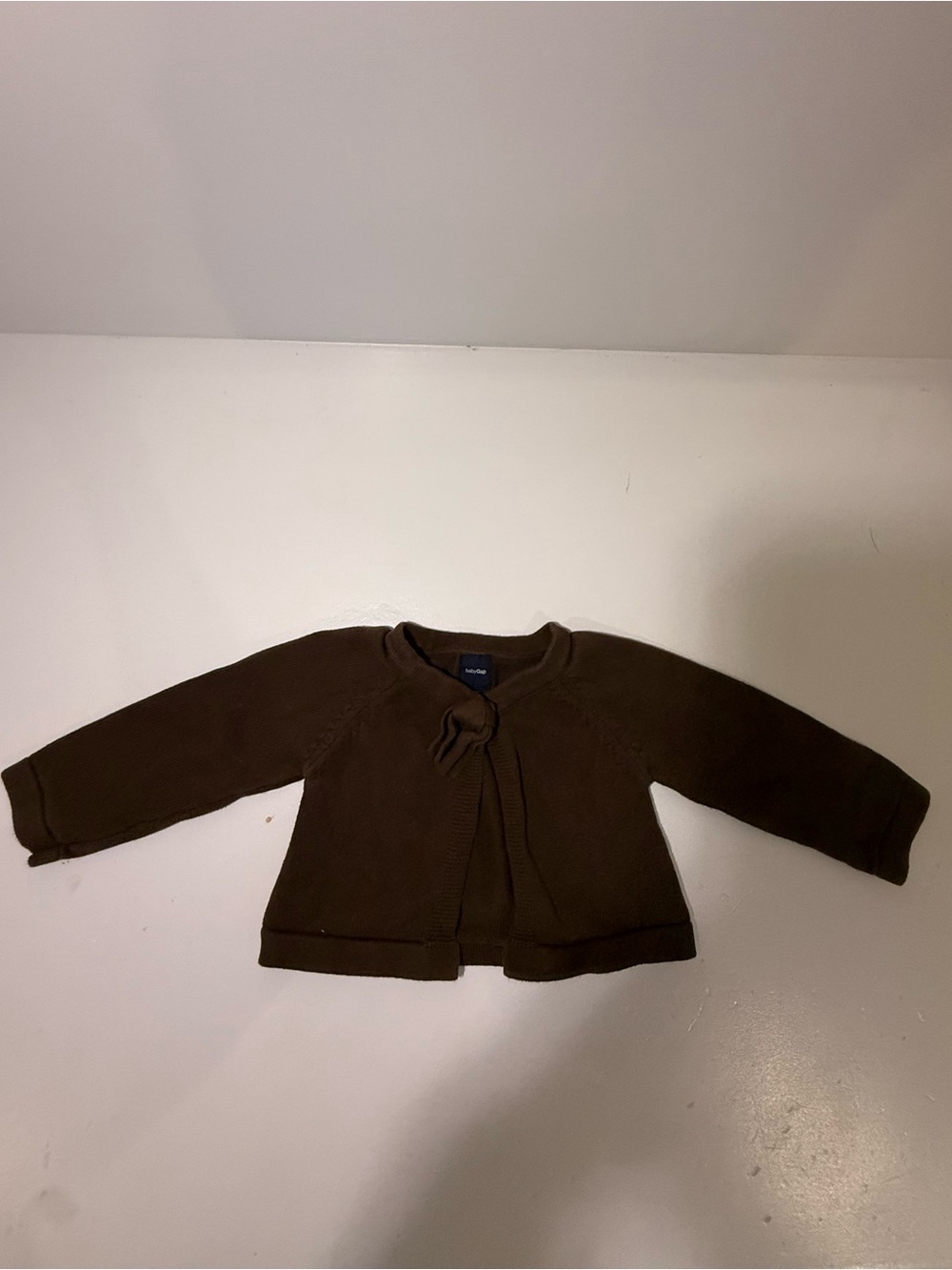 Baby Gap Brown Knit Sweater 6-12M